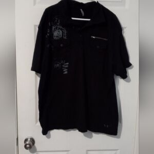 Classic Black Polo Shirt